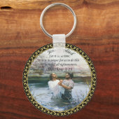 イエスキリスト・バプテスマのイメージ2 キーホルダー (正面)