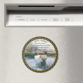 イエスキリスト・バプテスマのイメージ2 マグネット (インサイチュ (食洗機))