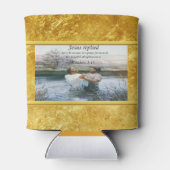 イエスキリスト・バプテスマのイメージ2 缶クーラー (裏面)