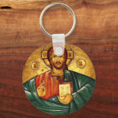 イエスキリスト・ヒリストス・イサス・キーチェーン キーホルダー (正面)