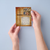 イエスキリスト・フライヤー チラシ (手)