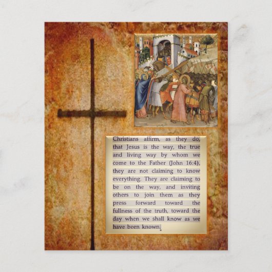 イエスキリスト・フライヤー チラシ (正面)