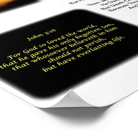 イエスキリスト ポスター (角)