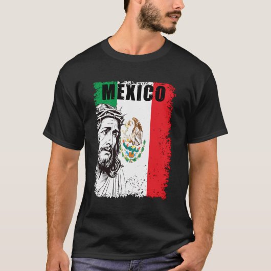イエスキリスト・メキシコカトリック Tシャツ (正面)