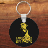 イエスキリスト – 救い主は宗教ではない キーホルダー (正面)