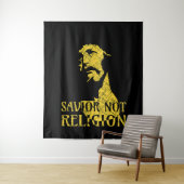 イエスキリスト – 救い主は宗教ではない タペストリー (インサイチュ)