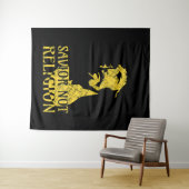 イエスキリスト – 救い主は宗教ではない タペストリー (インサイチュ(横))