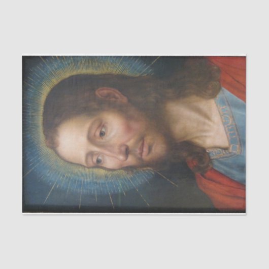 イエスキリスト（Quentin Metsys著） 薄葉紙 (正面)