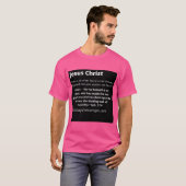 イエスキリスト Tシャツ (正面フル)