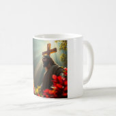 イエスキリストin the Garden Coffee Mug コーヒーマグカップ (正面右)