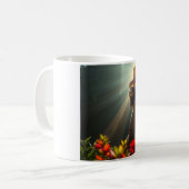 イエスキリストin the Garden Coffee Mug コーヒーマグカップ (正面左)