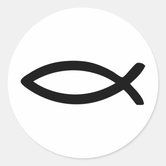 イエスキルシンボル ラウンドシール (正面)