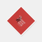 イエスキースキングオブキングスクリスマス聖なる書物、 経典紙 スタンダードカクテルナプキン (角)