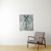 イエスキースフィッシュシンボルタペストリー タペストリー (インサイチュ)