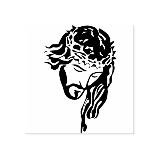 イエスクラウンオブソーズウッドアートゴムスタンプ ラバースタンプ (インプリント)