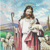 イエスクリスチャンビッグカーデカールシール シール (正面)