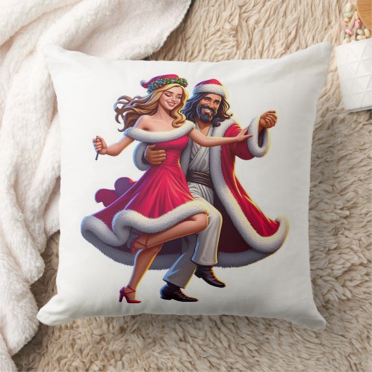 イエスクロース装飾用クッション!彼は～する準備ができてい祝る クッション (ブランケット)