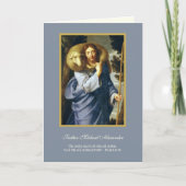 イエスグッドシェパードプリス勇気付けられる カード (正面)