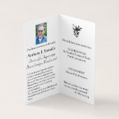 イエスグッド羊飼い宗教葬儀の聖札 名刺 (内部)