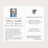 イエスグッド羊飼い宗教葬儀の聖札 名刺 (内部フラット)