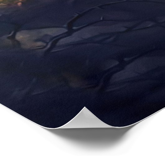 イエスゲツセマネアゴニーガーデン山オリブホフマン ポスター (角)