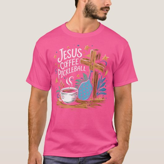 イエスコーヒーピックボール Tシャツ (正面)