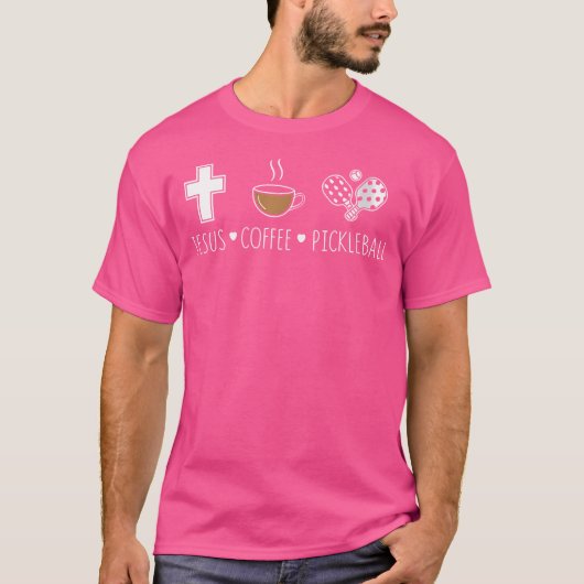 イエスコーヒーピックボール Tシャツ (正面)