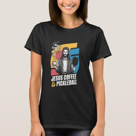 イエスコーヒーピックボール Tシャツ (正面)