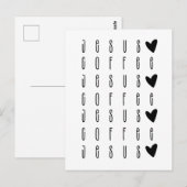 イエスコーヒー ポストカード (正面/裏面)