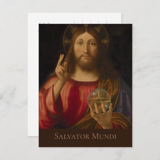 イエスサルバータームンディ・アンドレア・プレビタリCC0985 ポストカード (正面/裏面)