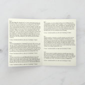 イエスサンドルノヴェナカトリック祈りの言葉 カード (内部)