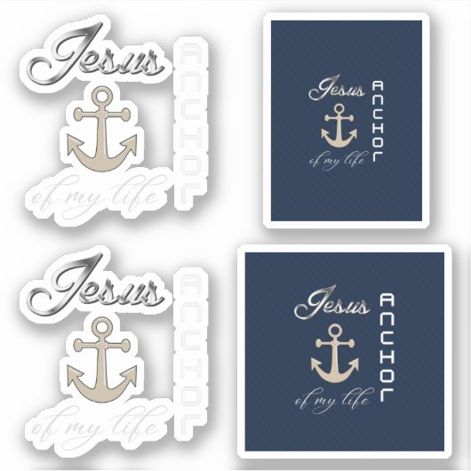 イエスザザいかり シール (正面)