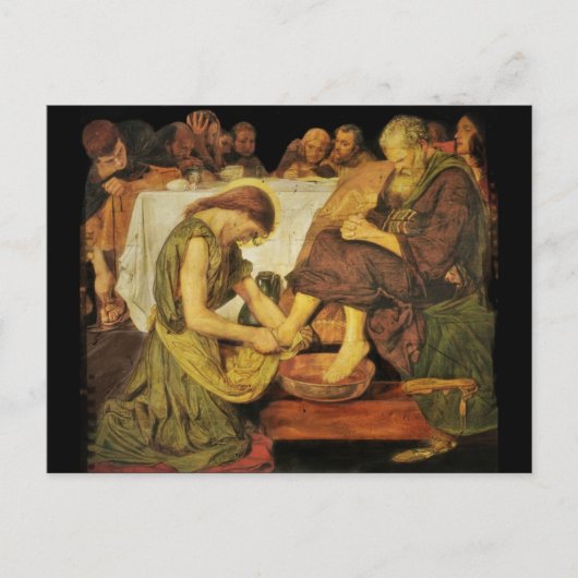 イエススの弟子の足 ポストカード (正面)