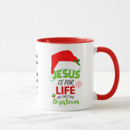 イエススタイリッシュはクリスマスだけでなく人生のためだ マグカップ