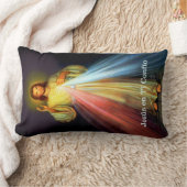 イエススペインのミゼリコルディアアルモハダ祈りの言葉枕 ランバークッション (ブランケット)