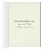 イエスス宗教的クリスチャンフローラヴィンテージ (内側 (右))