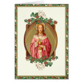 イエスス宗教的クリスチャンフローラヴィンテージ (正面)