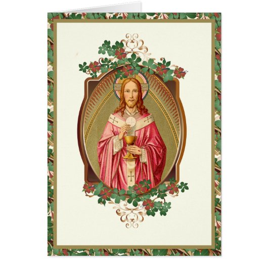 イエスス宗教的クリスチャンフローラヴィンテージ (正面)