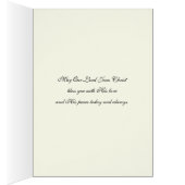 イエスス宗教的クリスチャンフローラヴィンテージ (内側 (右))