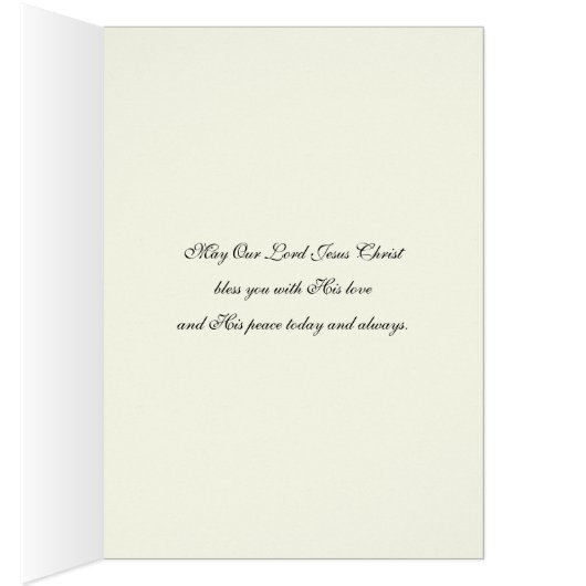 イエスス宗教的クリスチャンフローラヴィンテージ (内側 (右))