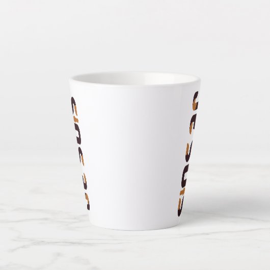 イエスス杯 カフェラテマグ (正面)