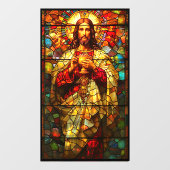 イエスス聖餐式ステンドガフェイクラス ウィンドウサイン (シート)