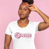 イエスズザイズマイバレンタインクリスチャン赤いハートレトロ Tシャツ