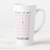 イエスズスマイバレンタインハートクロス カフェラテマグ (右)
