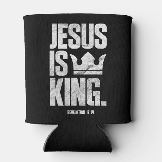 イエスズバイブル王聖なる書物、 経典引用文プル 缶クーラー (裏面)