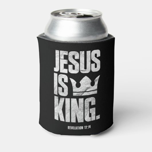 イエスズバイブル王聖なる書物、 経典引用文プル 缶クーラー (缶裏面)