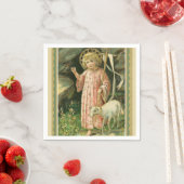 イエスチャイルドクロスラムイースターキング スタンダードカクテルナプキン (インサイチュ)