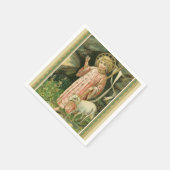 イエスチャイルドクロスラムイースターキング スタンダードカクテルナプキン (角)