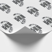 イエステキサス州とタコスおもしろいフードチンコデマヨ ラッピングペーパー (角)