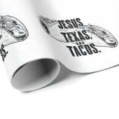 イエステキサス州とタコスおもしろいフードチンコデマヨ ラッピングペーパー (ロールコーナー)